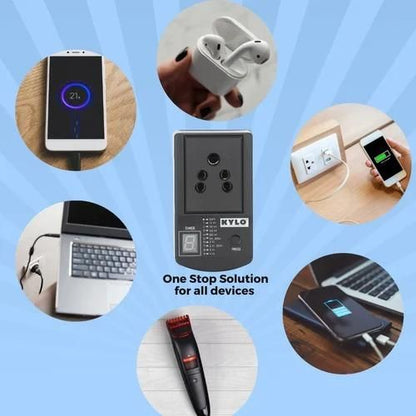 Automatic Cut Off Timer Switch Plug Protect Your Devices & Save Energy