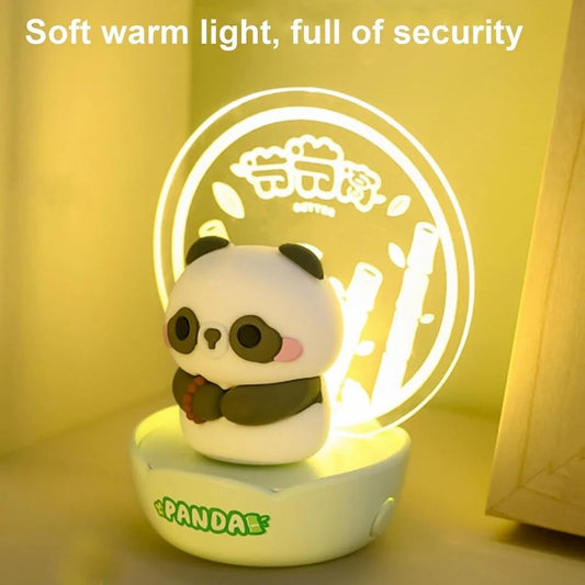 Panda Silicone Night Lamp – Soft, Safe & Adorable Lighting