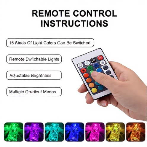 Rose Diamond Crystal Touch Lamp – Modern LED Decorative Light