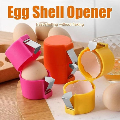 HemicoEgg cracker Tool for Raw Eggs Egg Shell Opener, Handheld Eggs Breaker